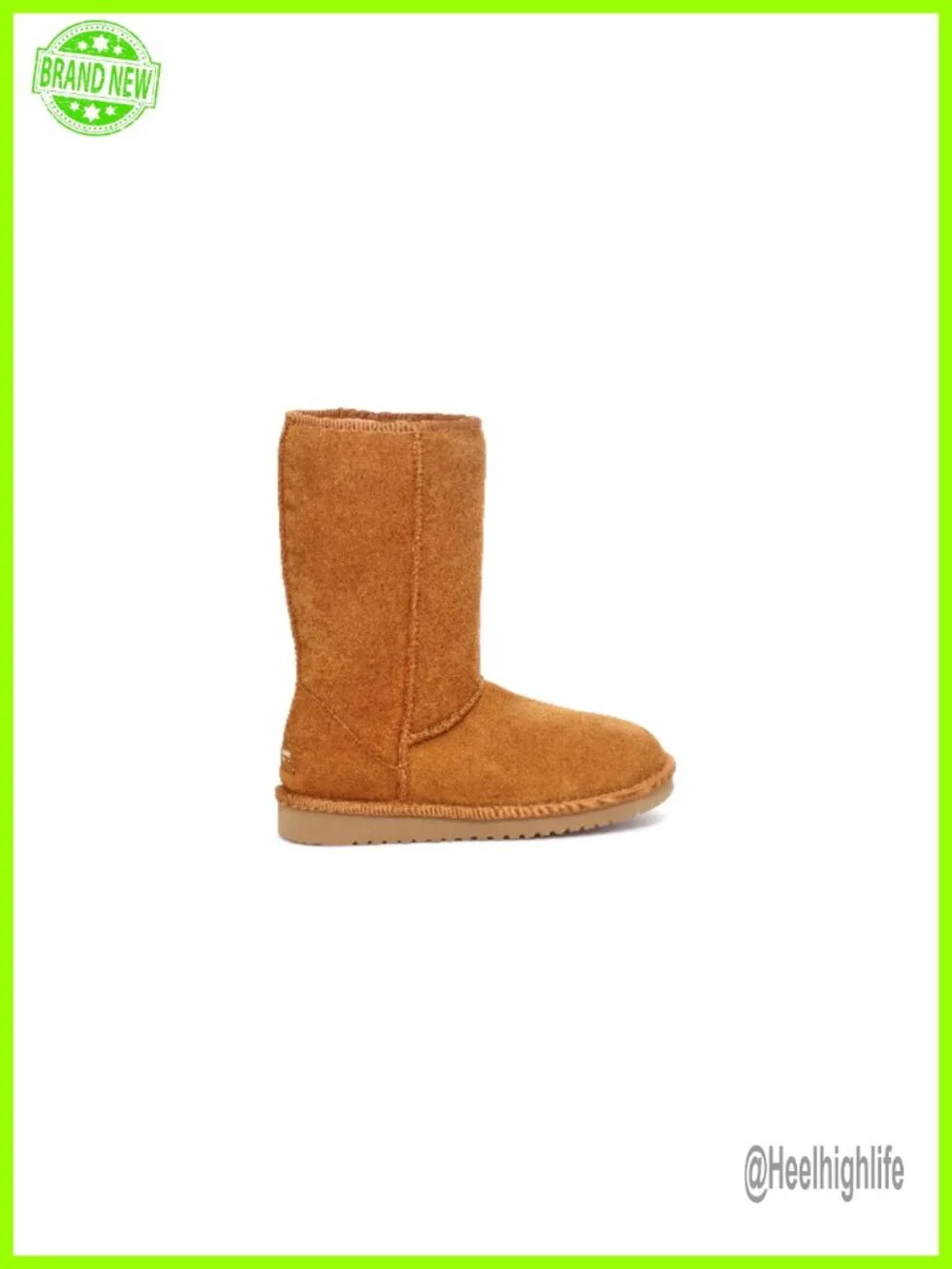 Women's Classic Tall Winter Boot with Sheepskin and Faux Fur Lining